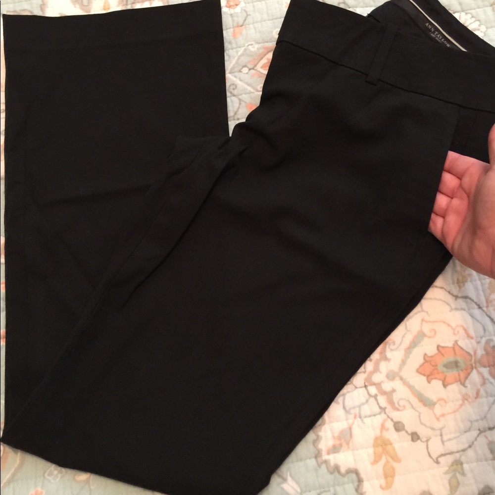 Black Ann Taylor dressy pants